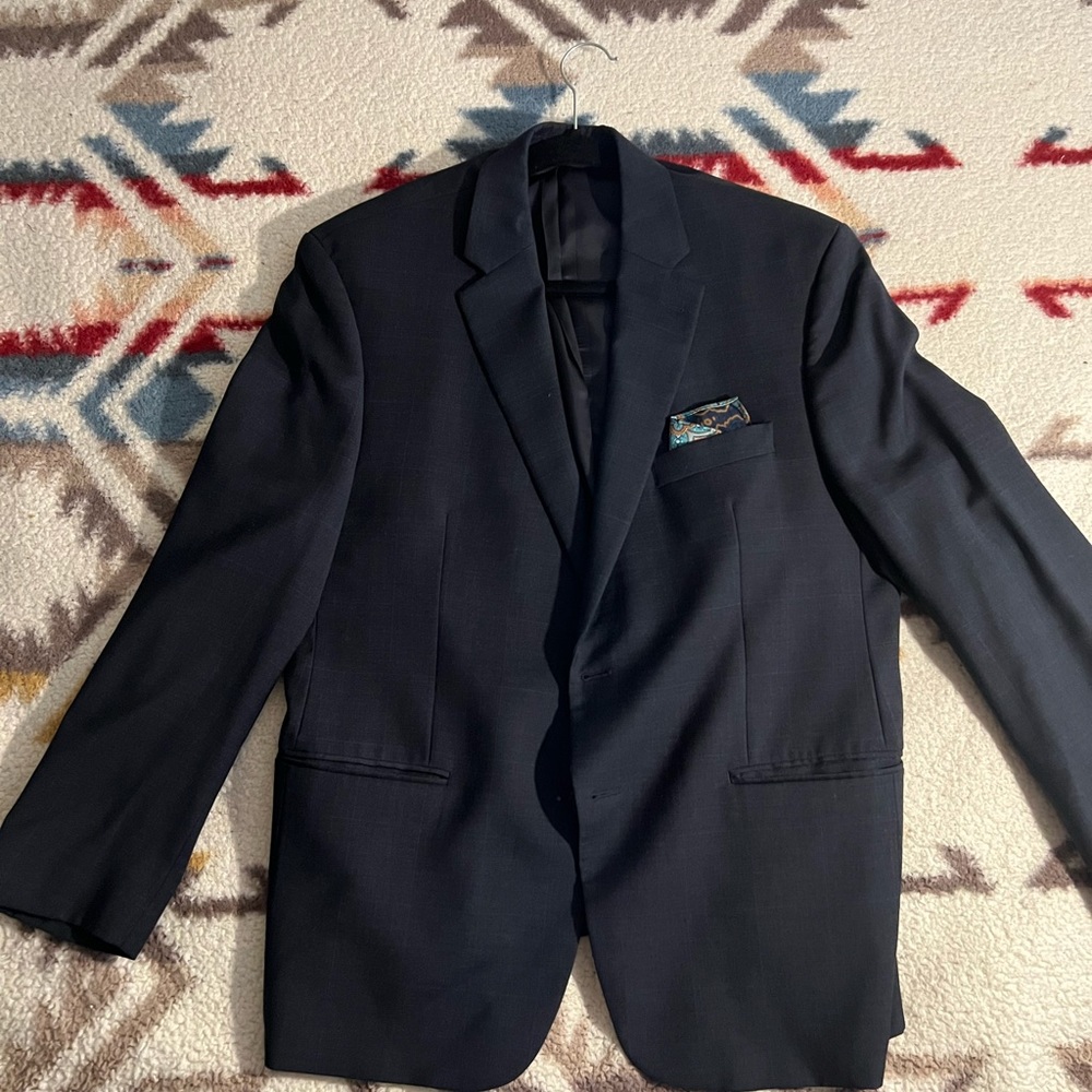 Ralph Polo Lauren Navy Blue Suit